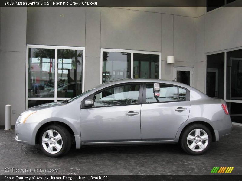 Magnetic Gray / Charcoal 2009 Nissan Sentra 2.0 S