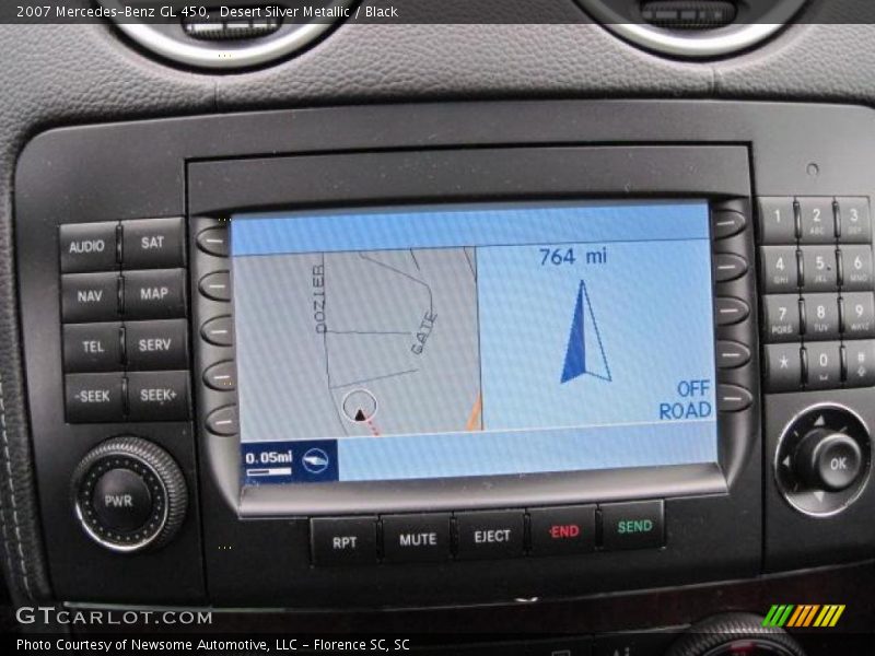 Desert Silver Metallic / Black 2007 Mercedes-Benz GL 450