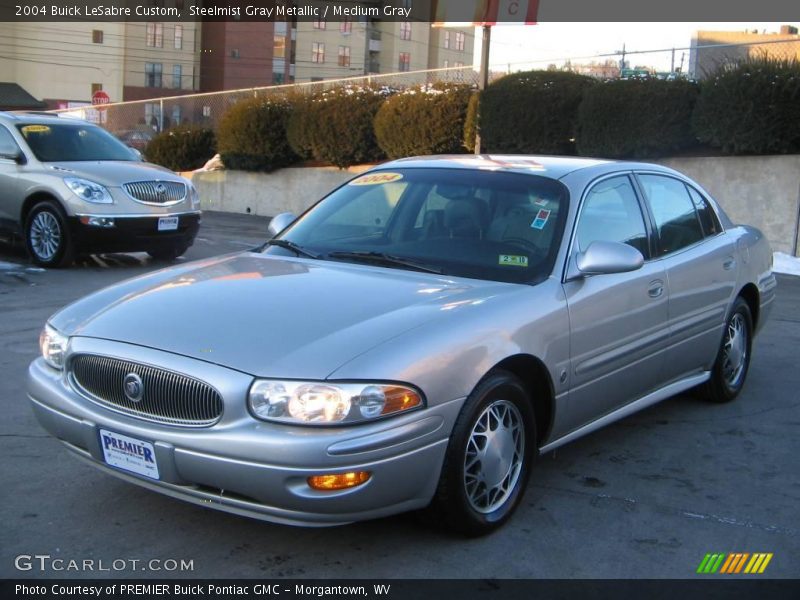 Steelmist Gray Metallic / Medium Gray 2004 Buick LeSabre Custom