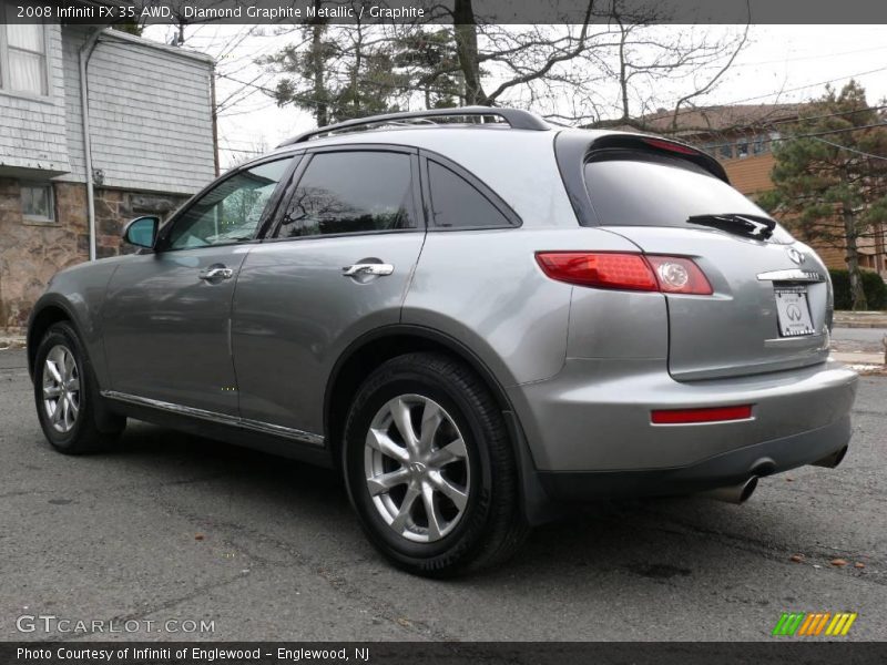 Diamond Graphite Metallic / Graphite 2008 Infiniti FX 35 AWD
