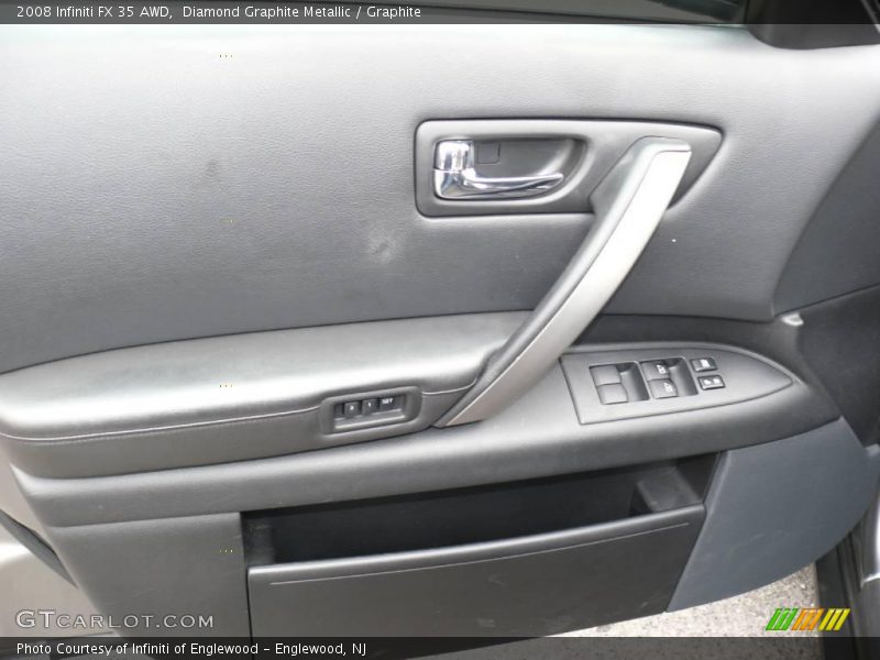 Diamond Graphite Metallic / Graphite 2008 Infiniti FX 35 AWD