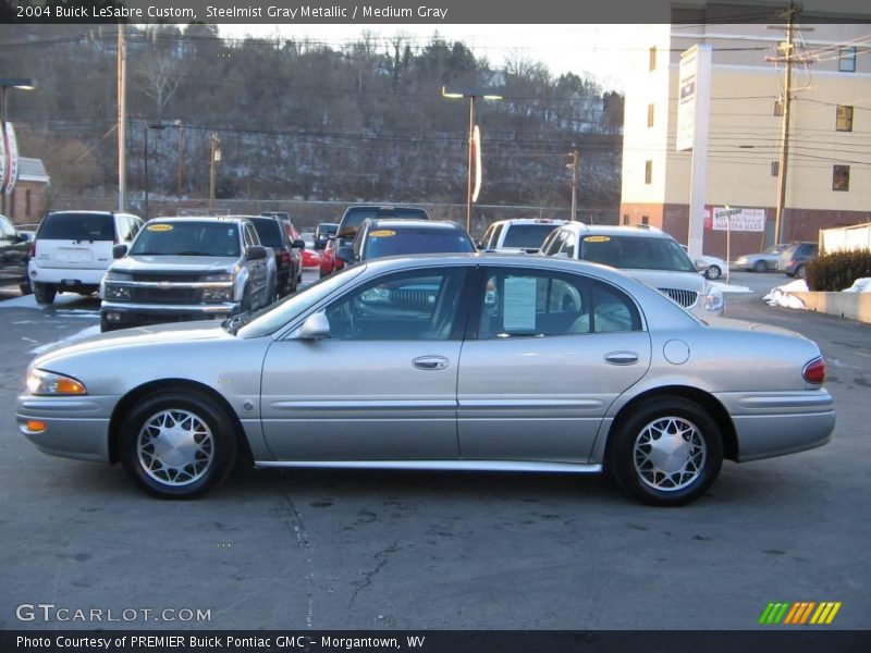 Steelmist Gray Metallic / Medium Gray 2004 Buick LeSabre Custom