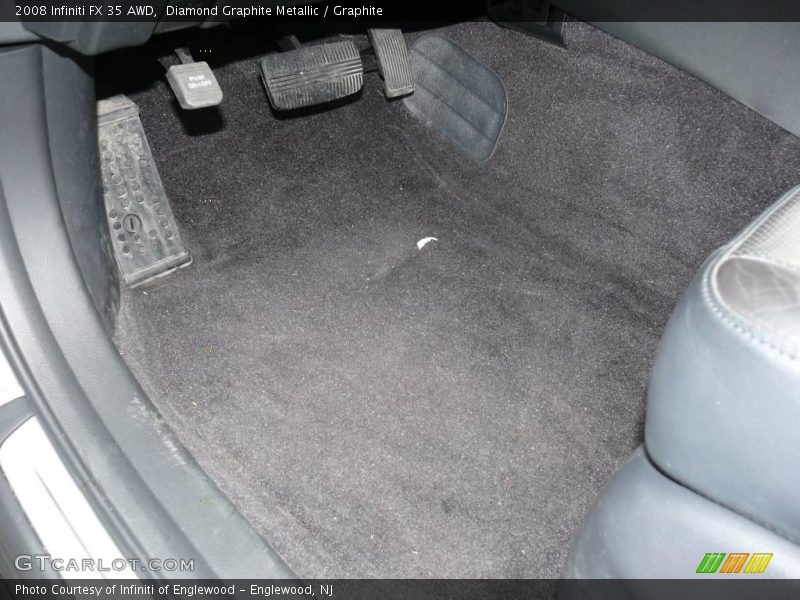 Diamond Graphite Metallic / Graphite 2008 Infiniti FX 35 AWD