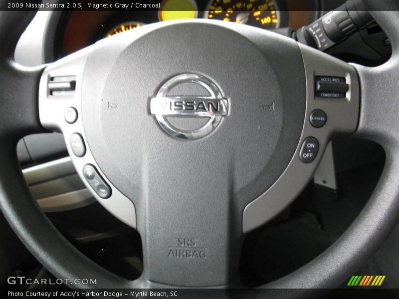 Magnetic Gray / Charcoal 2009 Nissan Sentra 2.0 S