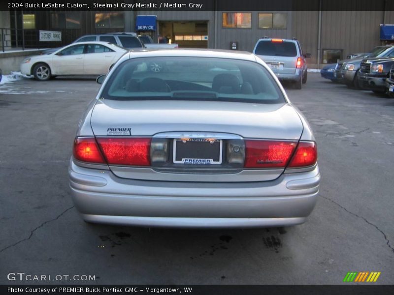Steelmist Gray Metallic / Medium Gray 2004 Buick LeSabre Custom