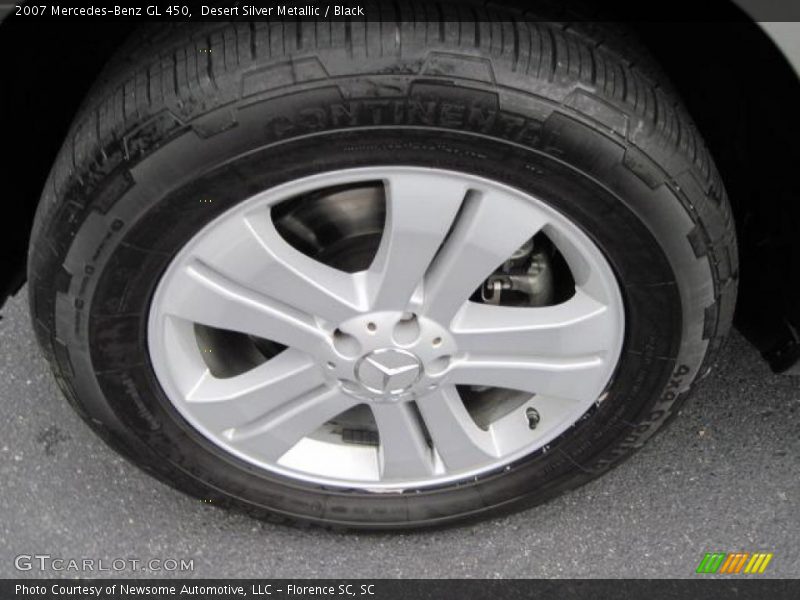 Desert Silver Metallic / Black 2007 Mercedes-Benz GL 450