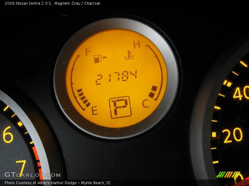 Magnetic Gray / Charcoal 2009 Nissan Sentra 2.0 S