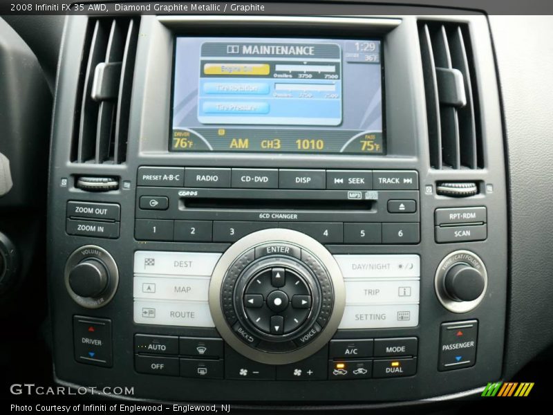 Diamond Graphite Metallic / Graphite 2008 Infiniti FX 35 AWD