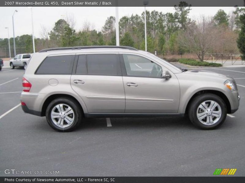 Desert Silver Metallic / Black 2007 Mercedes-Benz GL 450