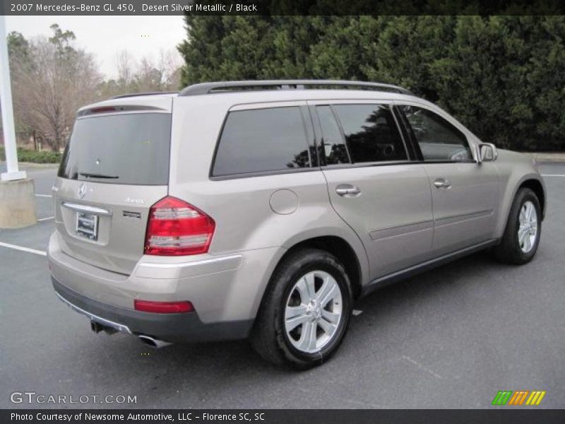 Desert Silver Metallic / Black 2007 Mercedes-Benz GL 450