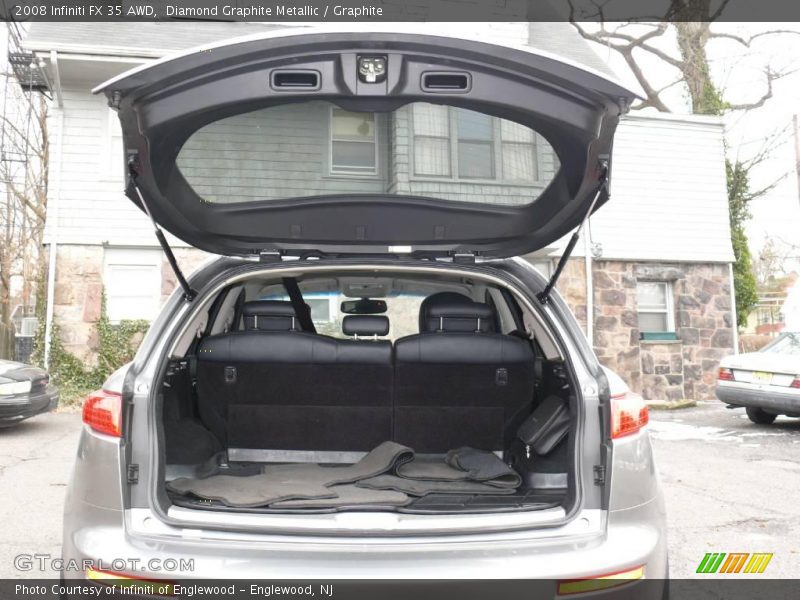 Diamond Graphite Metallic / Graphite 2008 Infiniti FX 35 AWD