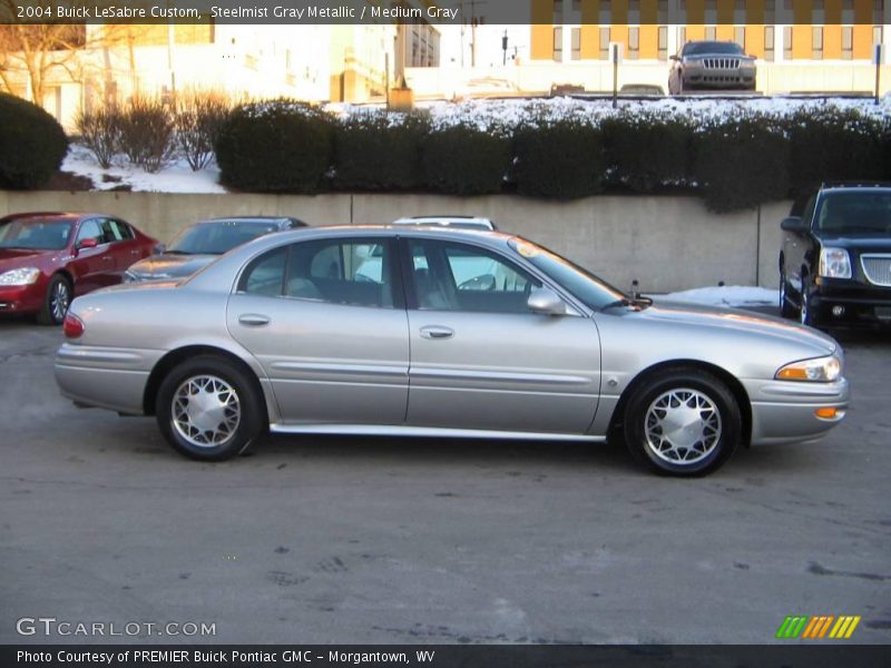 Steelmist Gray Metallic / Medium Gray 2004 Buick LeSabre Custom
