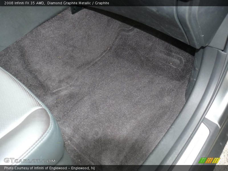 Diamond Graphite Metallic / Graphite 2008 Infiniti FX 35 AWD