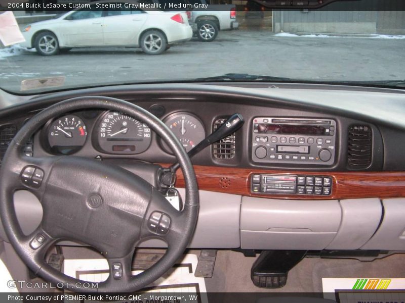 Steelmist Gray Metallic / Medium Gray 2004 Buick LeSabre Custom