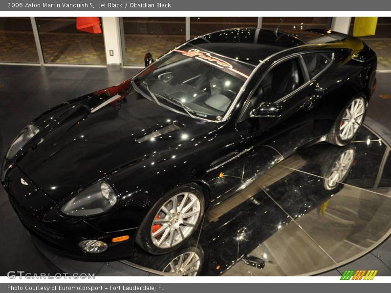 Jet Black / Obsidian Black 2006 Aston Martin Vanquish S