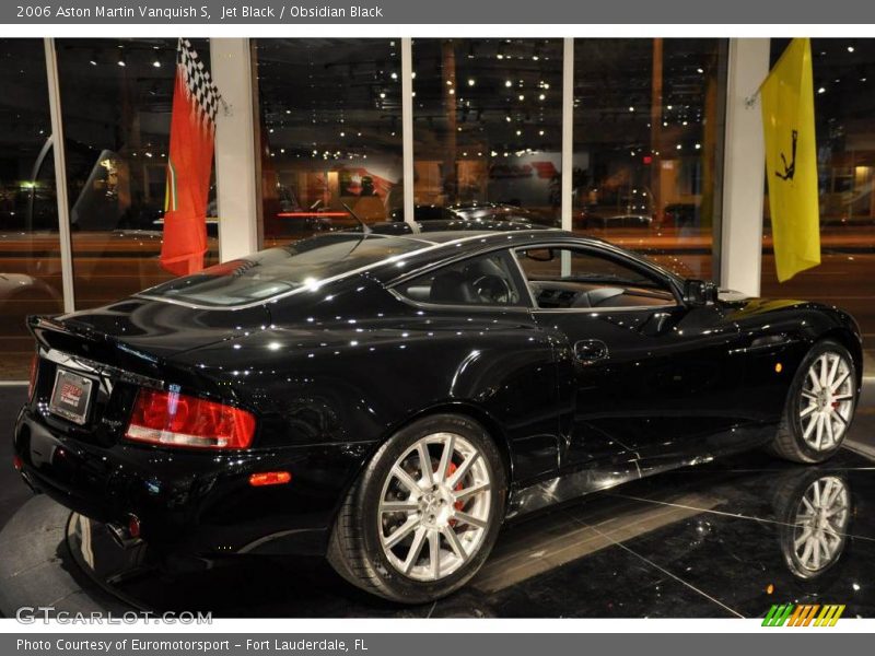 Jet Black / Obsidian Black 2006 Aston Martin Vanquish S