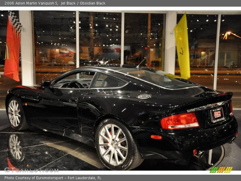 Jet Black / Obsidian Black 2006 Aston Martin Vanquish S