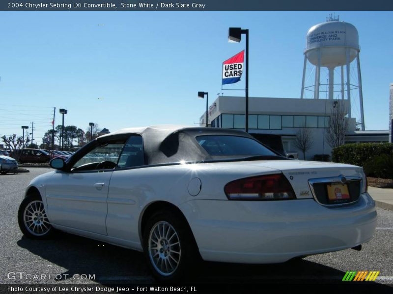 Stone White / Dark Slate Gray 2004 Chrysler Sebring LXi Convertible