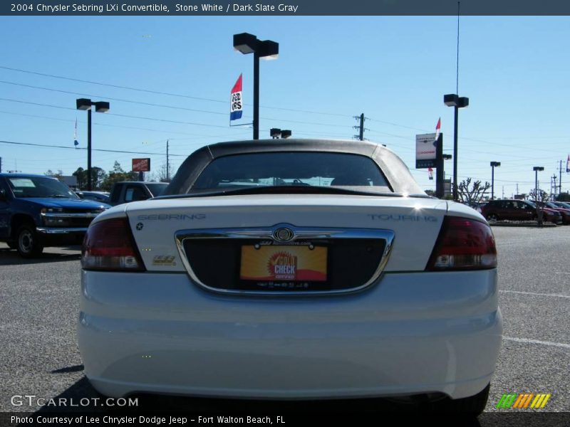 Stone White / Dark Slate Gray 2004 Chrysler Sebring LXi Convertible