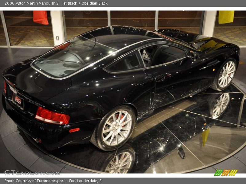 Jet Black / Obsidian Black 2006 Aston Martin Vanquish S