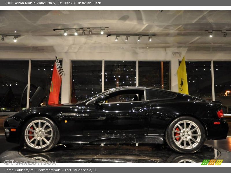 Jet Black / Obsidian Black 2006 Aston Martin Vanquish S