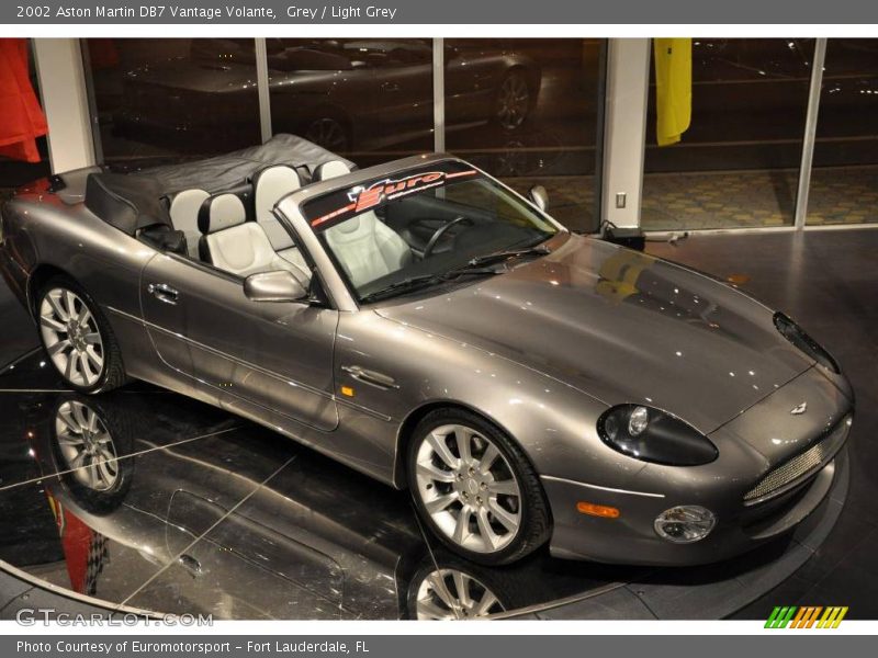 Grey / Light Grey 2002 Aston Martin DB7 Vantage Volante