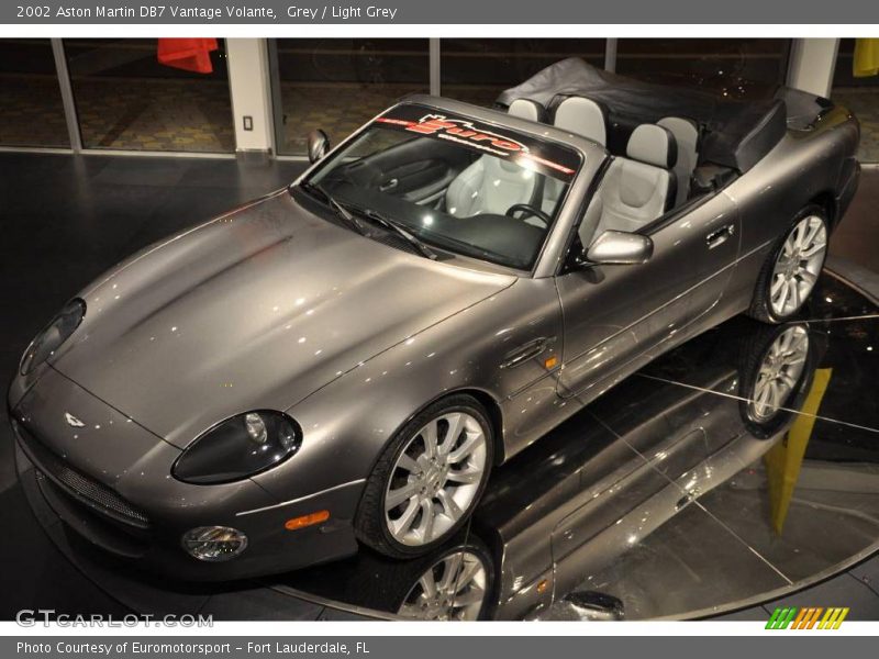 Grey / Light Grey 2002 Aston Martin DB7 Vantage Volante