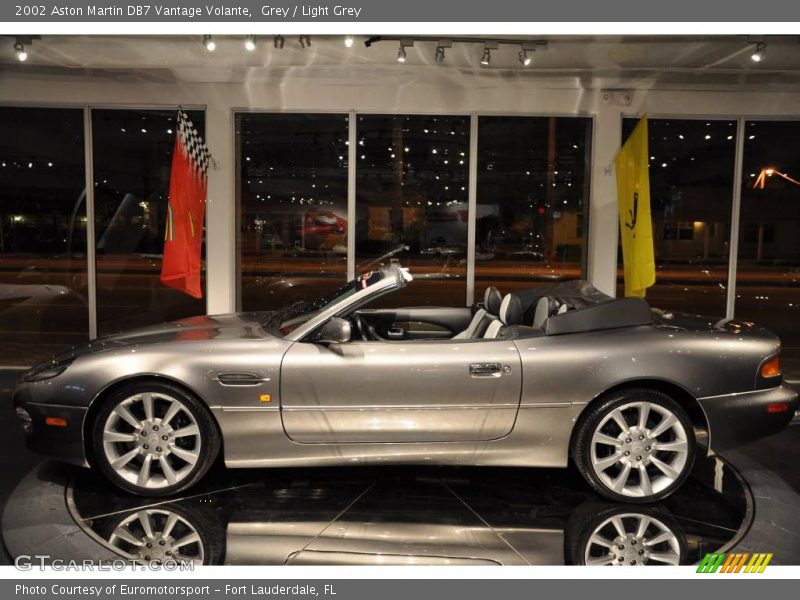 Grey / Light Grey 2002 Aston Martin DB7 Vantage Volante