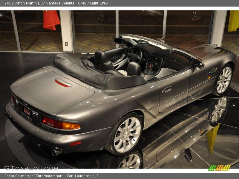 Grey / Light Grey 2002 Aston Martin DB7 Vantage Volante