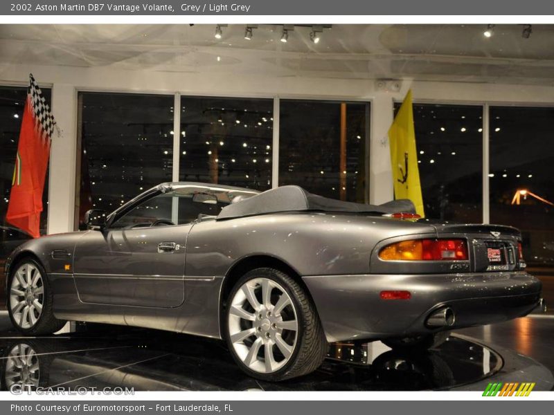 Grey / Light Grey 2002 Aston Martin DB7 Vantage Volante