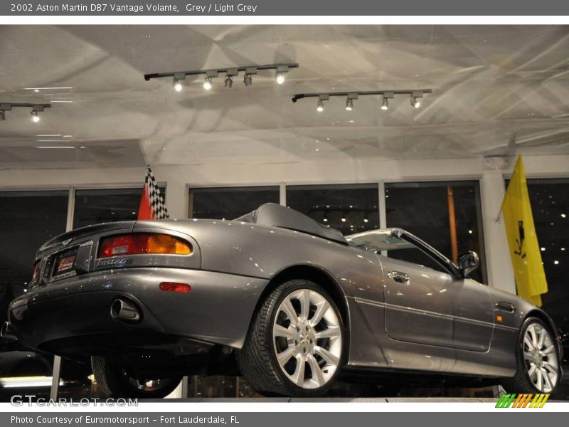 Grey / Light Grey 2002 Aston Martin DB7 Vantage Volante