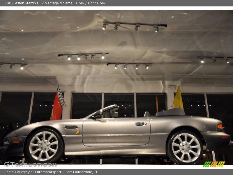Grey / Light Grey 2002 Aston Martin DB7 Vantage Volante