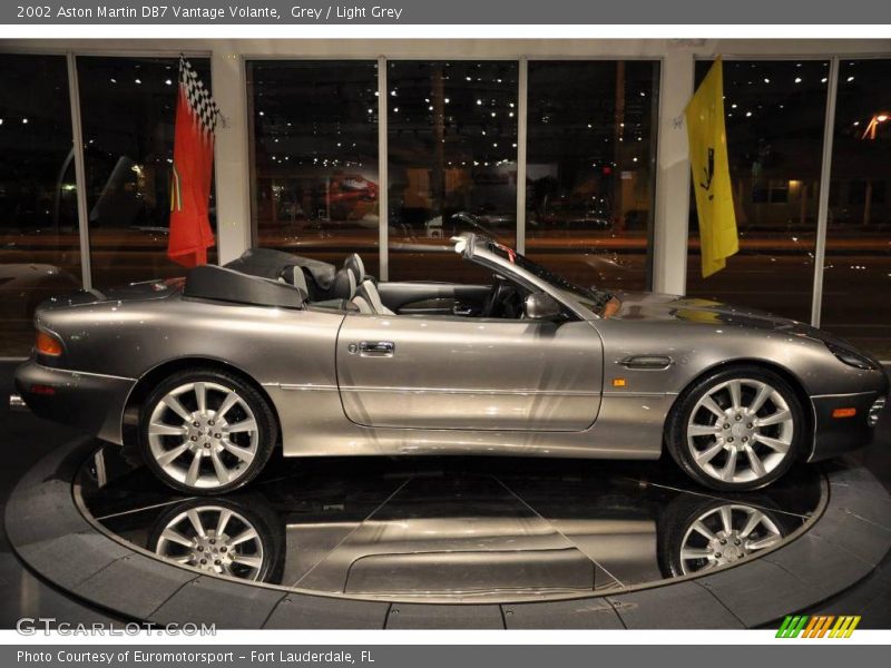 Grey / Light Grey 2002 Aston Martin DB7 Vantage Volante