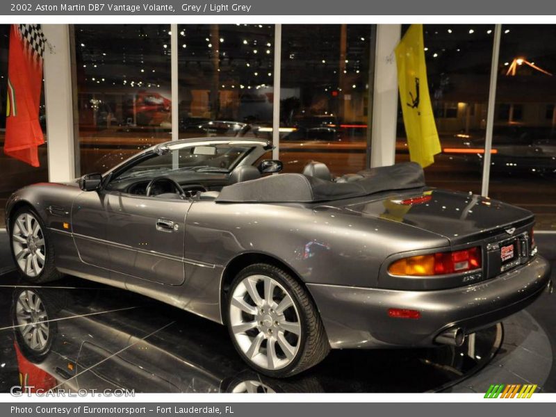 Grey / Light Grey 2002 Aston Martin DB7 Vantage Volante