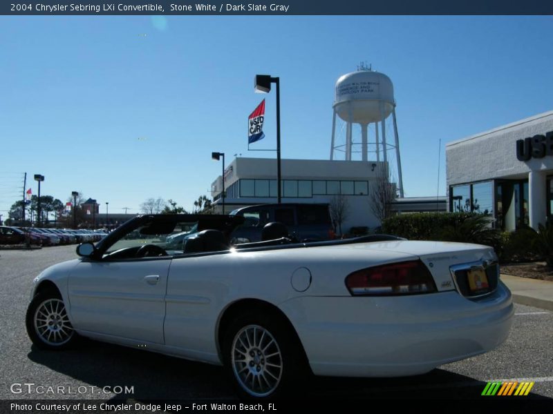 Stone White / Dark Slate Gray 2004 Chrysler Sebring LXi Convertible