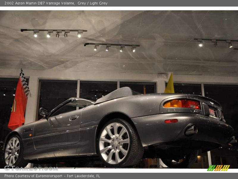 Grey / Light Grey 2002 Aston Martin DB7 Vantage Volante