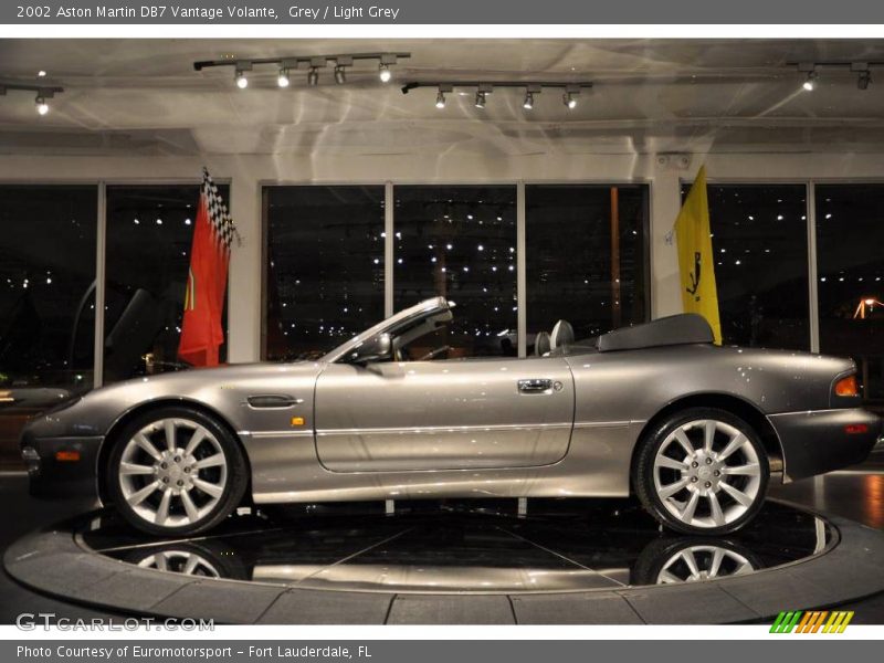 Grey / Light Grey 2002 Aston Martin DB7 Vantage Volante