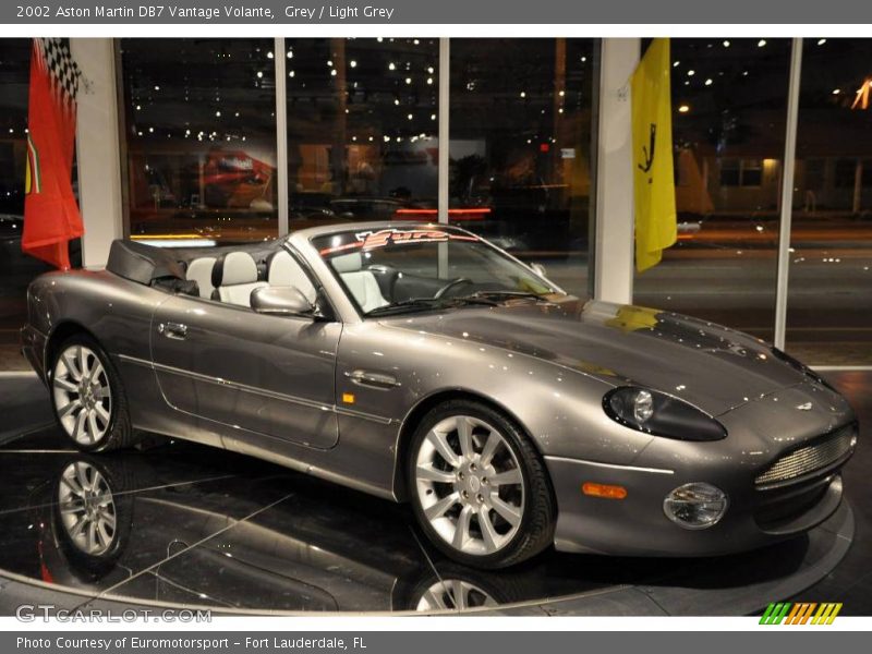 Grey / Light Grey 2002 Aston Martin DB7 Vantage Volante