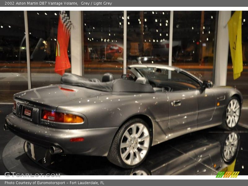 Grey / Light Grey 2002 Aston Martin DB7 Vantage Volante