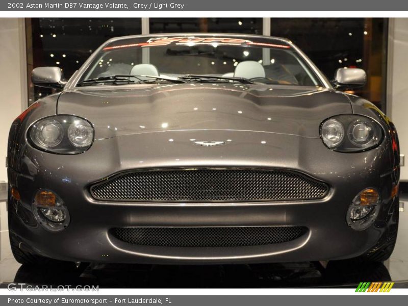 Grey / Light Grey 2002 Aston Martin DB7 Vantage Volante