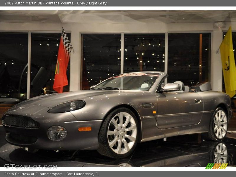 Grey / Light Grey 2002 Aston Martin DB7 Vantage Volante