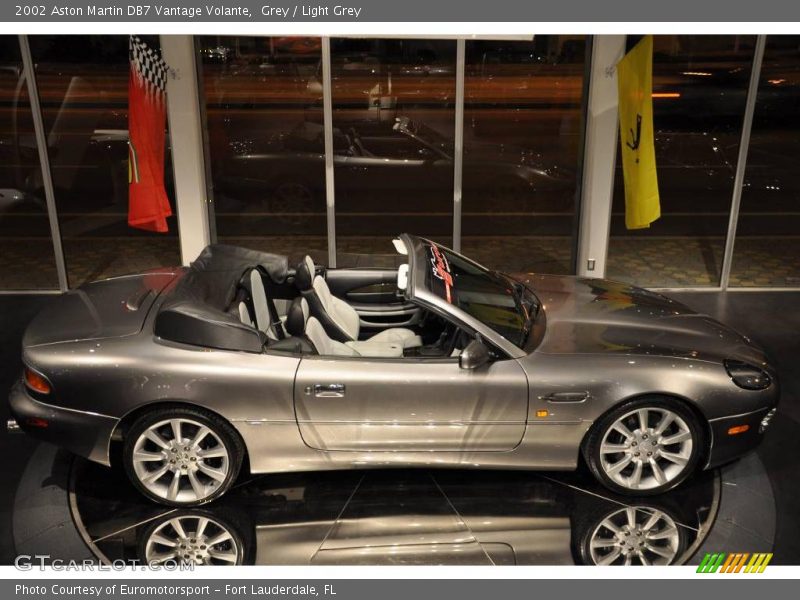 Grey / Light Grey 2002 Aston Martin DB7 Vantage Volante