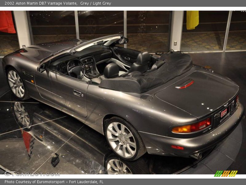 Grey / Light Grey 2002 Aston Martin DB7 Vantage Volante