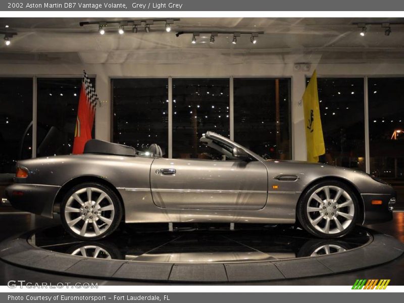 Grey / Light Grey 2002 Aston Martin DB7 Vantage Volante