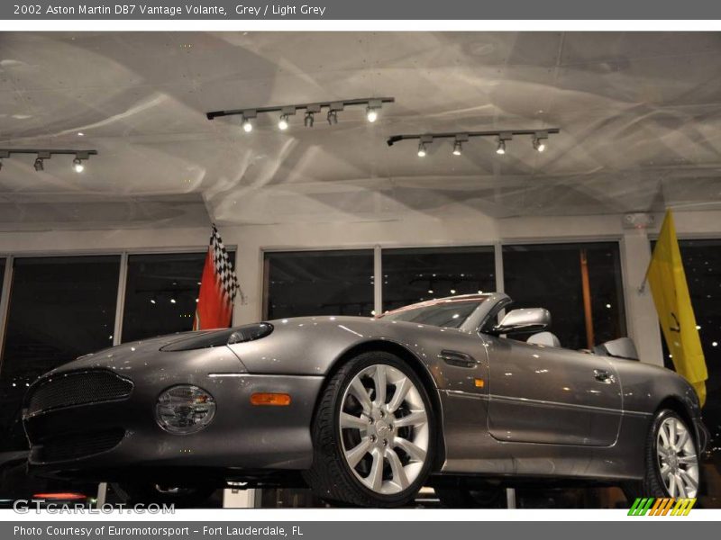 Grey / Light Grey 2002 Aston Martin DB7 Vantage Volante