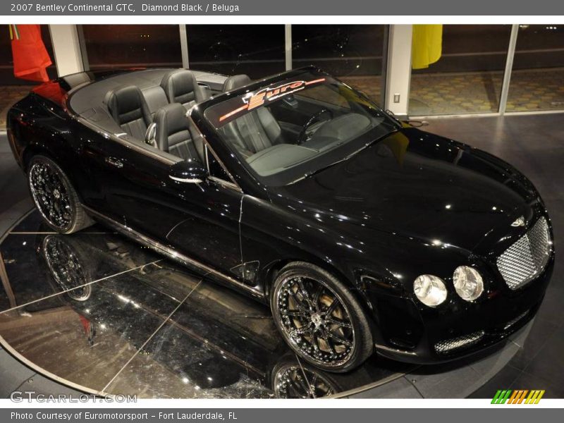 Diamond Black / Beluga 2007 Bentley Continental GTC