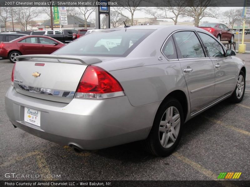 Silverstone Metallic / Ebony Black 2007 Chevrolet Impala LTZ