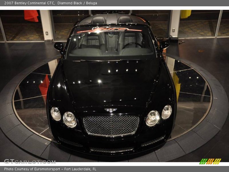 Diamond Black / Beluga 2007 Bentley Continental GTC