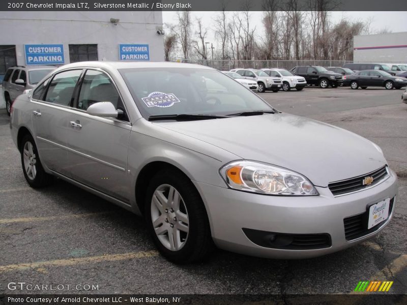 Silverstone Metallic / Ebony Black 2007 Chevrolet Impala LTZ