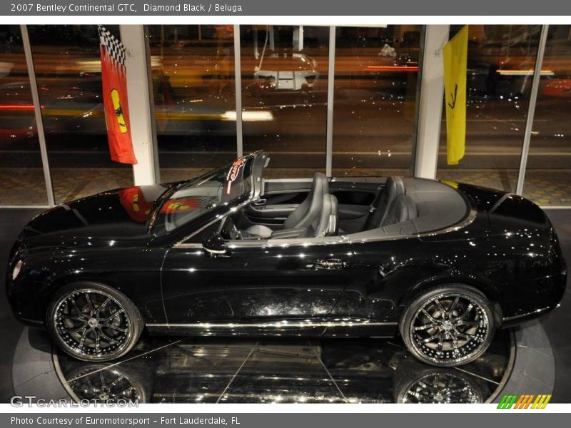Diamond Black / Beluga 2007 Bentley Continental GTC